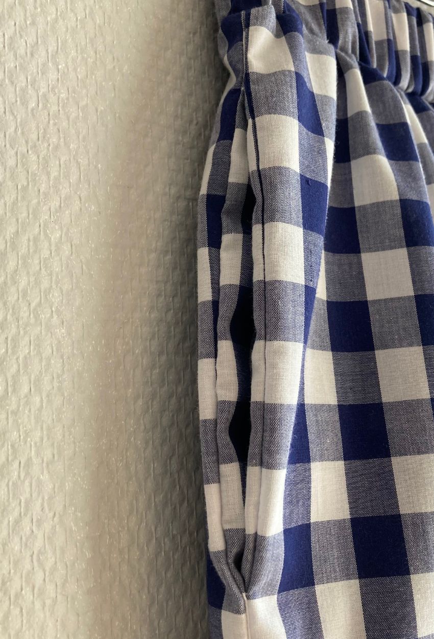 Blue Vichy Pants - Image 2