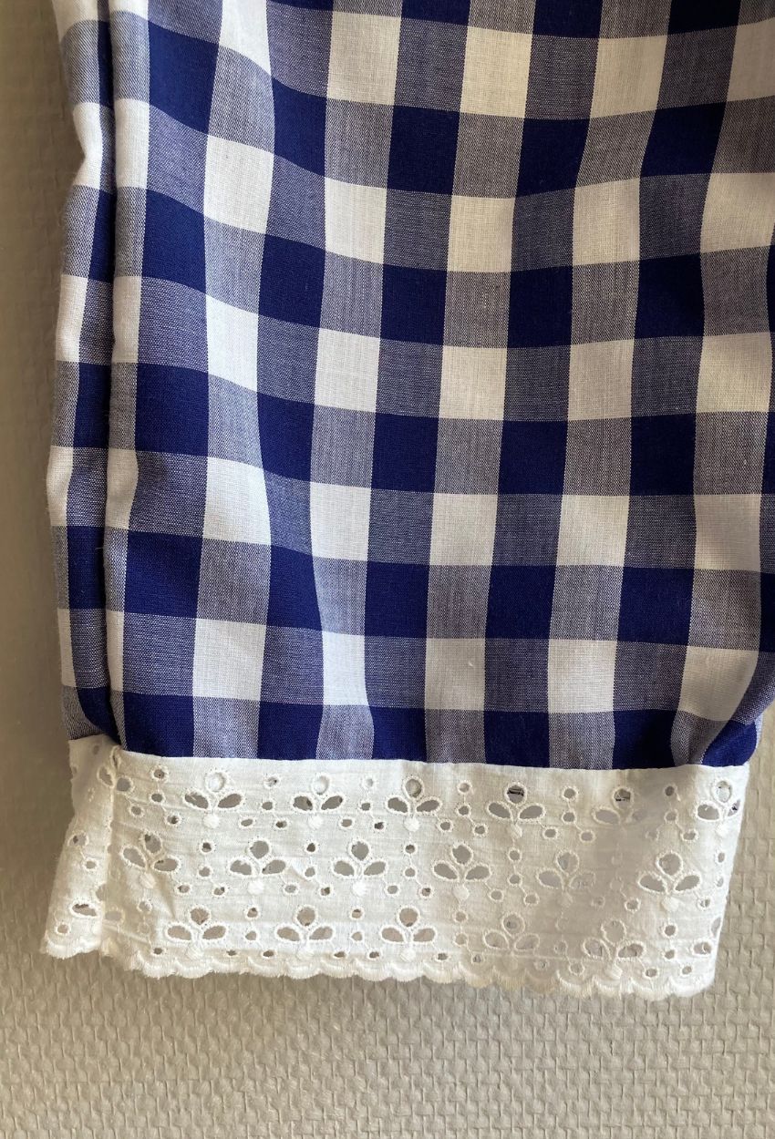 Blue Vichy Pants - Image 3