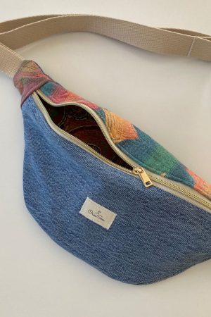 Summer-Inspired Denim Fanny Pack