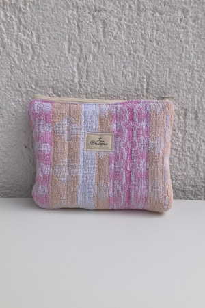 Flat Pinkish Vintage Pouch