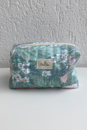 Small Water-Green Toiletry Bag