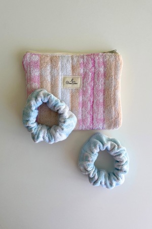 Duo Vintage Pouch & Wrist Washbands