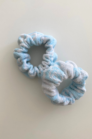 Vintage Blue & White Wrist Washbands