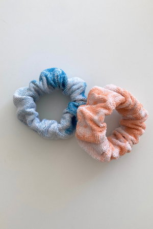 Vintage Orange & Blue Wrist Washbands