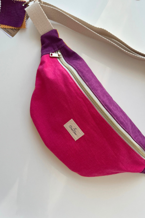 Pink, Purple and Yellow Fanny Pack