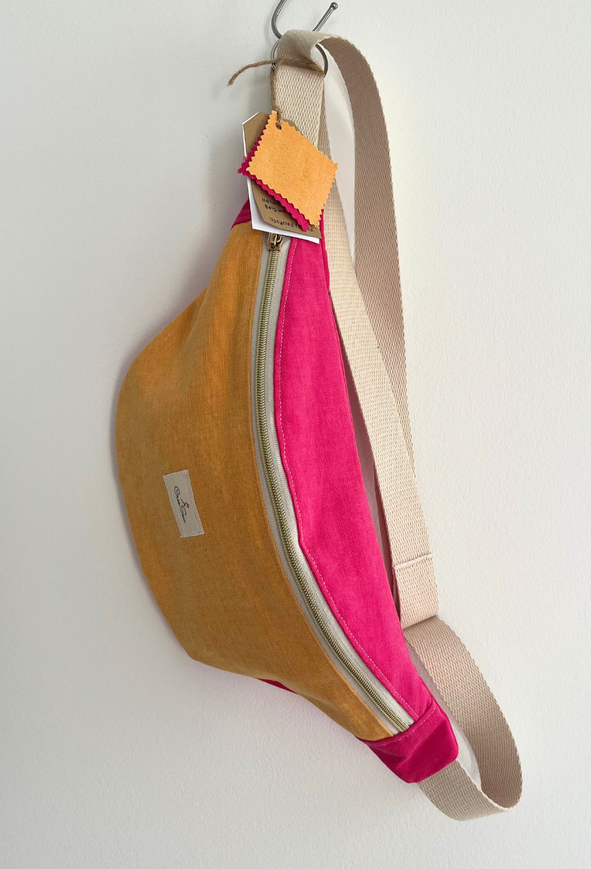 Yellow and Pink Fanny Pack - Image 2
