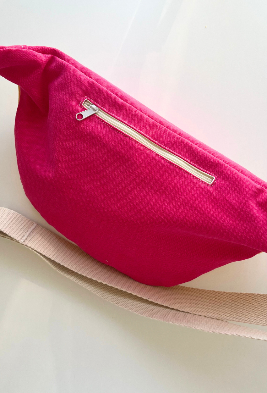 Yellow and Pink Fanny Pack - Image 4
