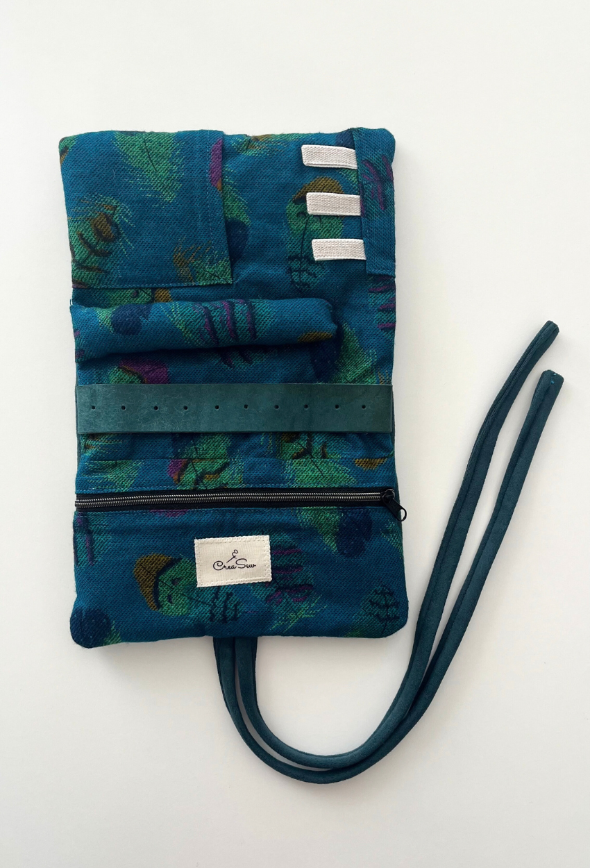Blue Jewellery Pouch - Image 2