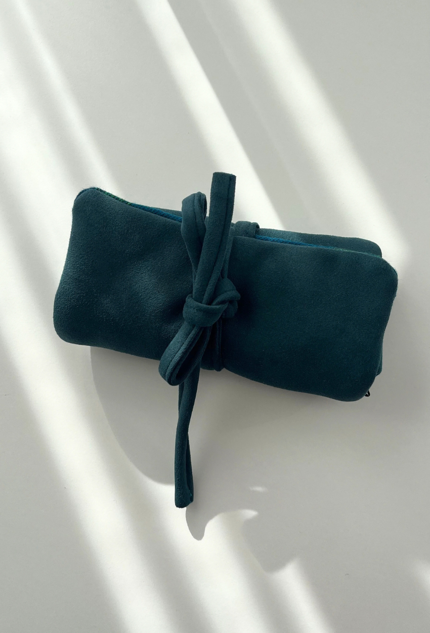 Blue Jewellery Pouch - Image 5