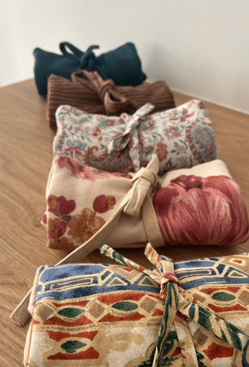 Blue Jewellery Pouch - Image 6