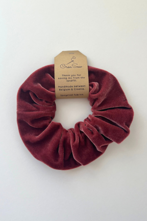 Red Velvet Scrunchie