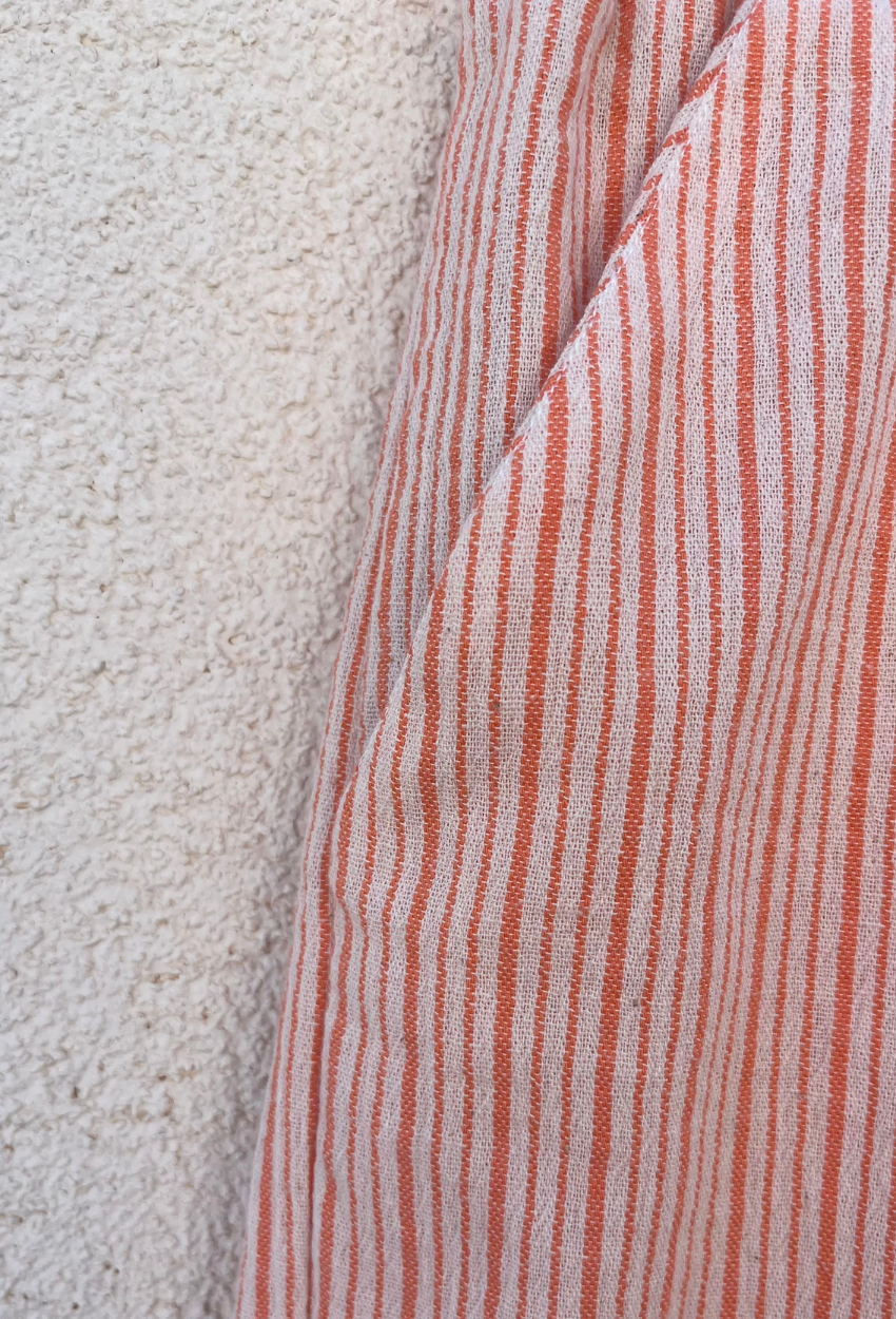 Orange Linen Top and Shorts - Image 8