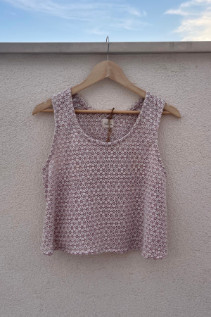 Pink Embroidery Top