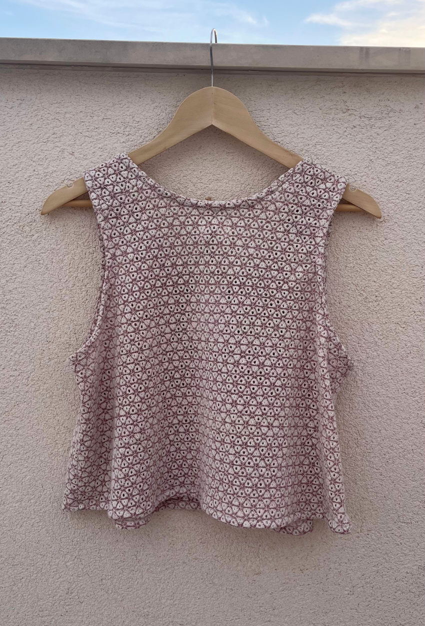 Pink Embroidery Top - Image 5